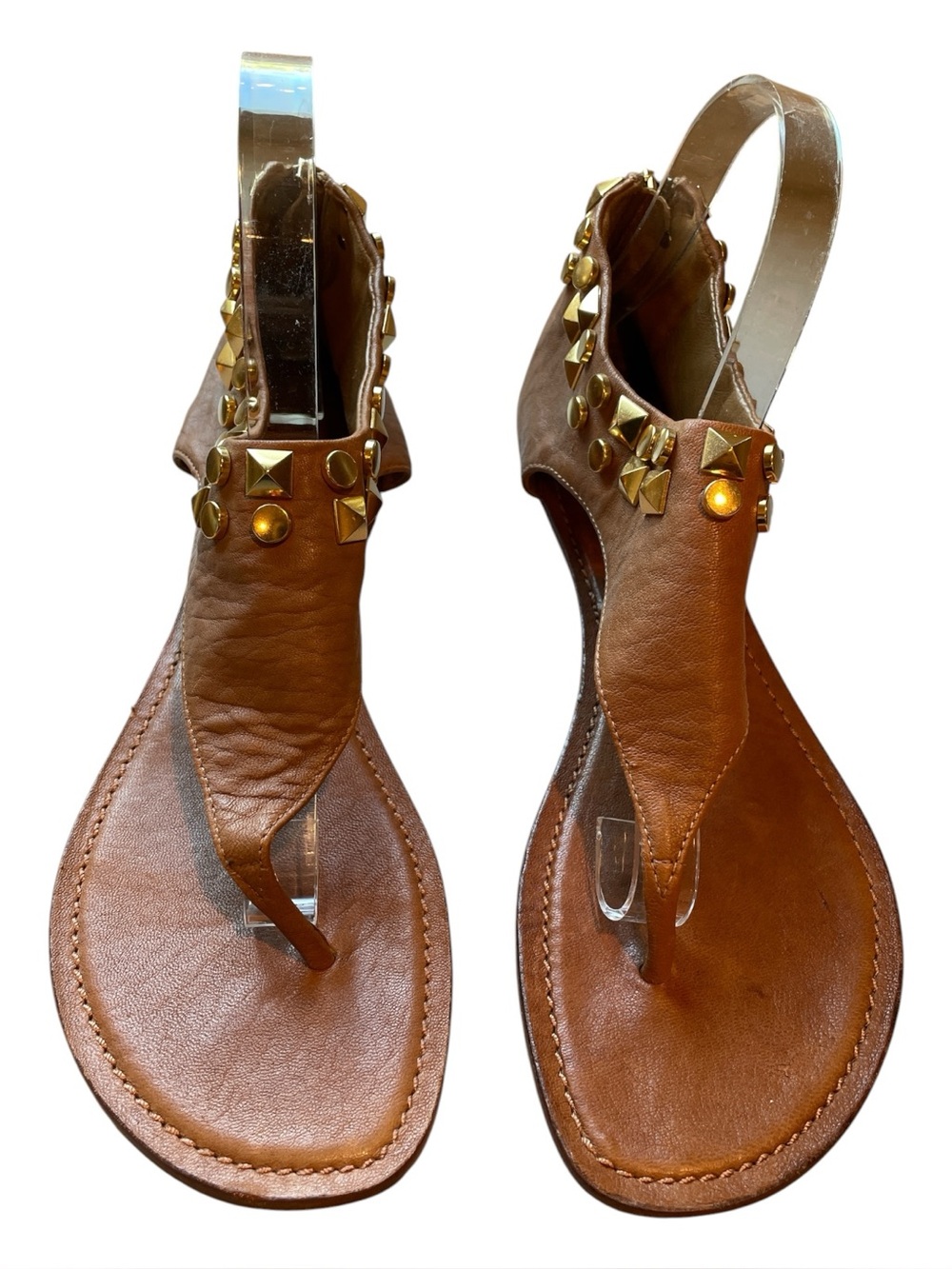Tory Burch Gladiator Sandals | Cognac Brown